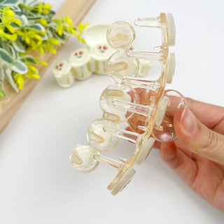 Heart Tulip Claw Clip