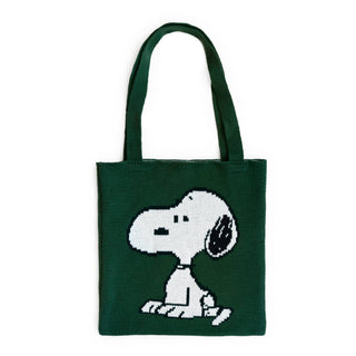 Snoopy Knit Tote