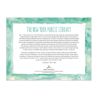Michael Storrings New York Public Library 1000 Piece Puzzle