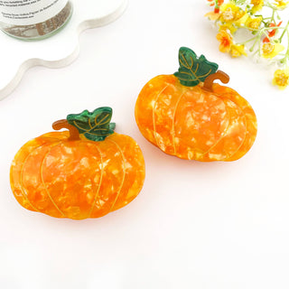 Pumpkin Hair Clip