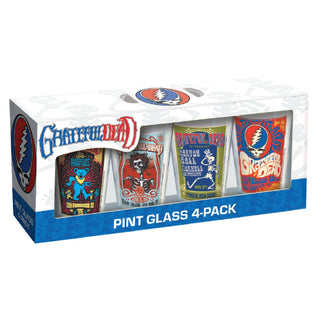 Grateful Dead Drinking Glasses: Live on Tour
