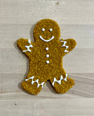 Holiday Gingerbread Man Dog Treat