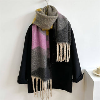 Colorblock Unisex Scarf