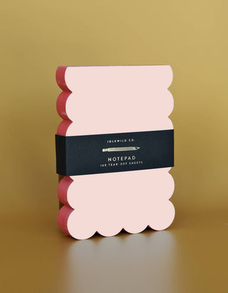Peach + Persimmon Edge Notepad