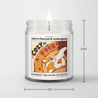 Cozy as Fuck Luxury Soy Candle