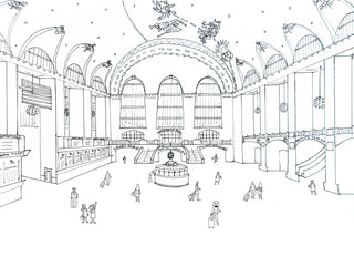 Color New York City Coloring Book