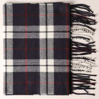 Cashmere Feel Plaid Pattern Scarf