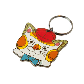 Huck Cat Enamel Keychain 3P4 x Richard Scarry®