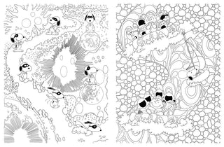 Peanuts for Inspiration & Relaxation by Charles M. Schulz Coloring Book