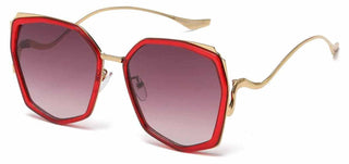 Metallic Frame Sunglasses