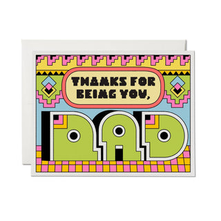 Deco Dad Greeting Card