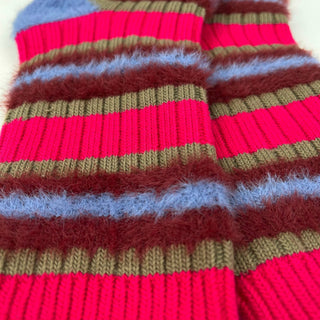 Retro Striped Pattern Socks