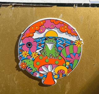 Happy Frog Rubber Magnet