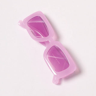 Kid's Pastel Rectangular Fashion Sunglasses