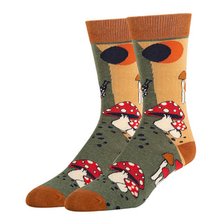 Hongo Delight Crew Socks