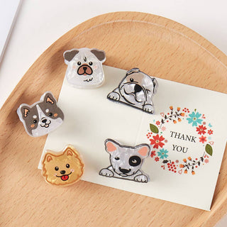 Dogs Assorted Mini Claw Clips
