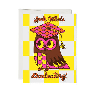 Look Who Grad Greeting Card