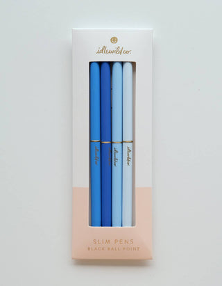 Baby Blue Pen Set