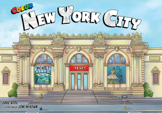 Color New York City Coloring Book