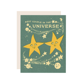 Star Couple Greeting Card