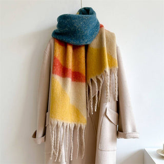 Colorblock Unisex Scarf