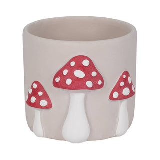 Amanita Mushroom Planter