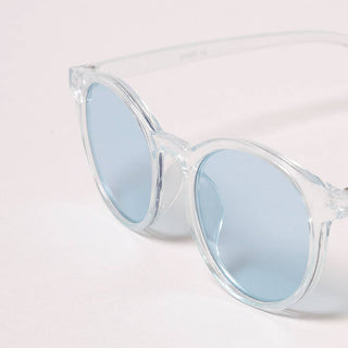 Kid's Round Bold Tinted Sunglasses
