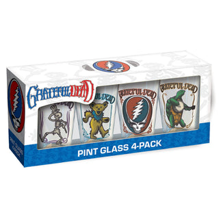 Grateful Dead Drinking Glass: Classic Characters