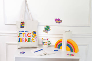 Little Libraries Canvas Tote Bag