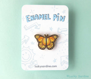 Monarch Butterfly Enamel Pin
