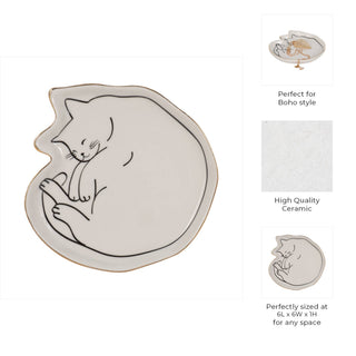 Cat Nap Trinket Tray