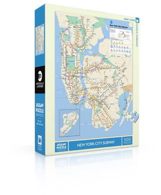 New York Subway Map - 500 Piece Jigsaw Puzzle