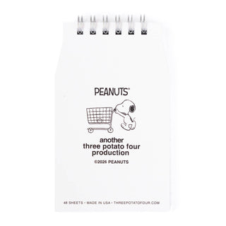 Snoopy Orange Juice Mini Notebook