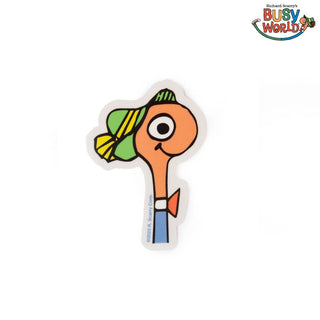 Lowly Worm Bust Sticker