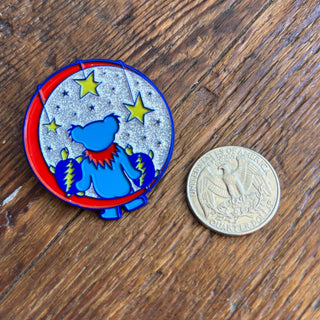 Grateful Dead Grateful Moon Pin