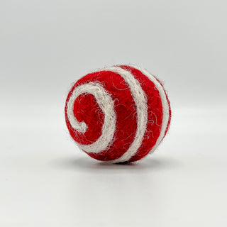 Holiday Wool Cat Toy