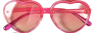 Kids Heart Gradient Sunglasses