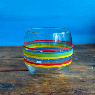 Vintage Glasses Rainbow Stripes