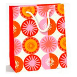 Sun Pattern design Abstract Flowers Gift Bag