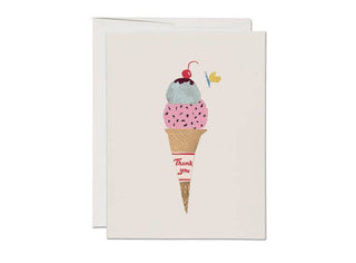 Ice Cream Cone Greeting Card