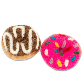 Donut Wool Cat Toy
