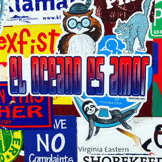 Soul Planet Sticker "The Ocean is Love" | Little Hippie