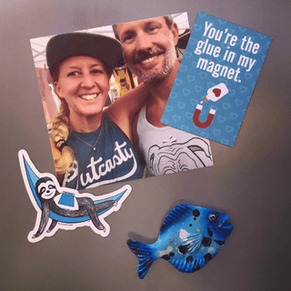 Glue in my Magnet Fridge Magnet
