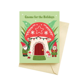 Gnome Home Holiday Cards