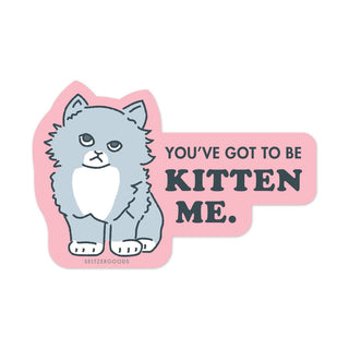 Kitten Me Sticker
