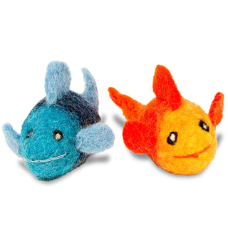 Fish Wool Cat Toy