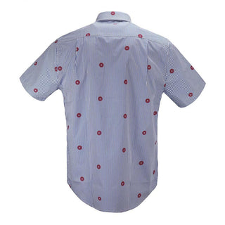 Phish Maze Donut Stripe Short Sleeve Shirt | Little Hippie