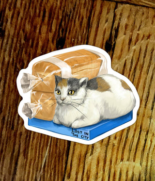 Bodega Cat Loaf Sticker | Lost in the City