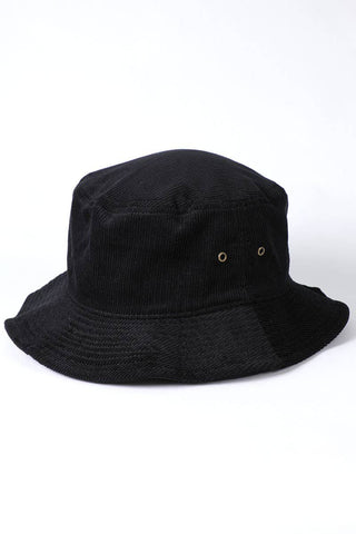 Foldable Corduroy Short Brim Bucket Hat