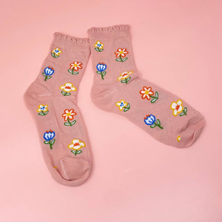Floral Marsha Socks